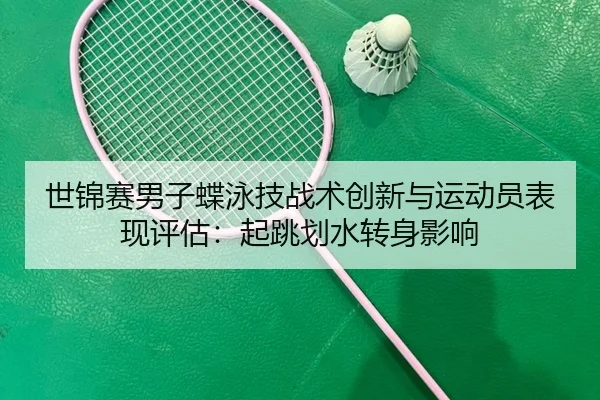 世锦赛男子蝶泳技战术创新与运动员表现评估：起跳划水转身影响